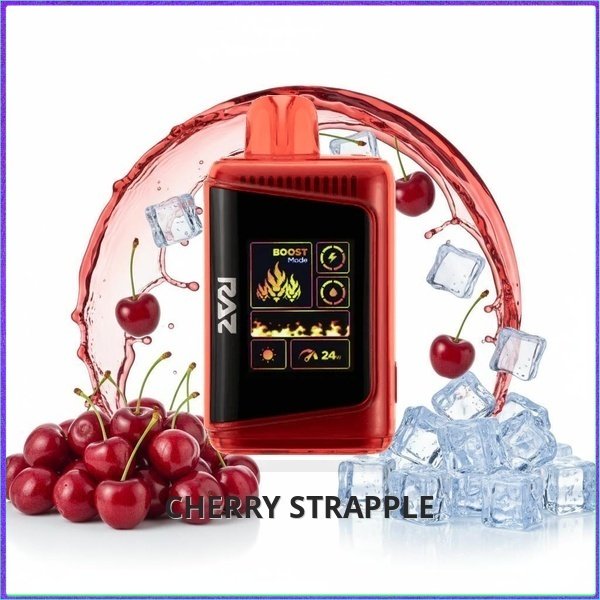 DC25000_Cherry_Strapple Raz DC25000 - Cherry Strapple