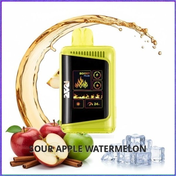 Raz DC25000 - Sour Apple Watermelon