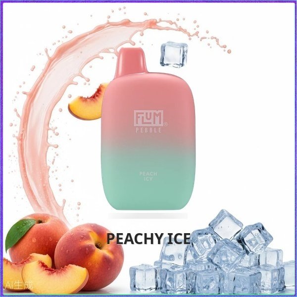 FLUM_Peachy_Ice Flum Pebble - Blanco Grapefruit