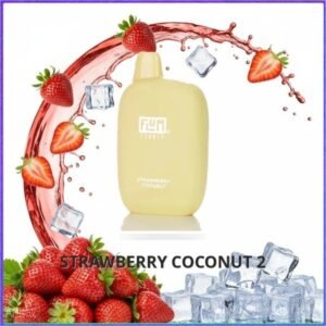 FLUM_Strawberry_Coconut_2 Flum Pebble - Strawberry Coconut