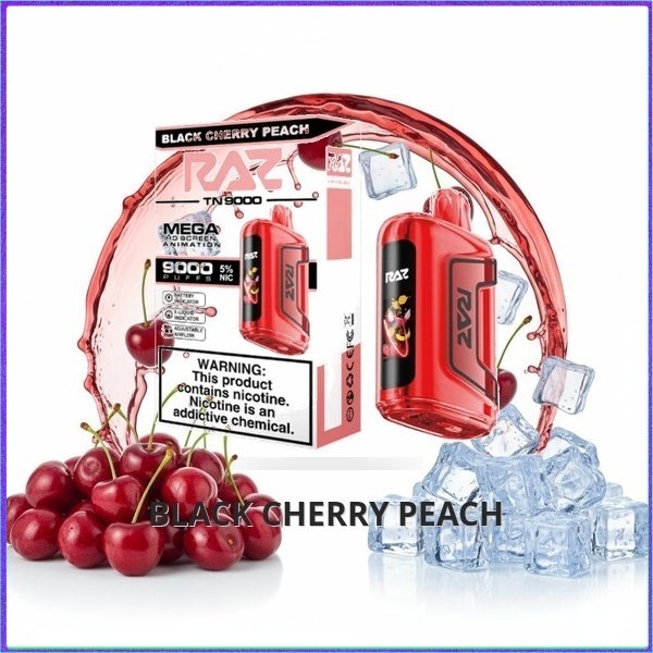 Raz TN9000 - Black Cherry Peach