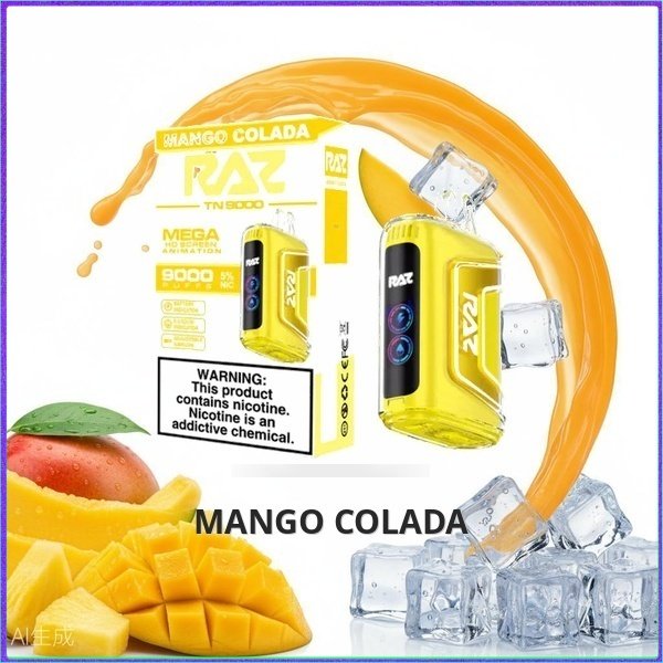 TN9000_Mango_Colada Raz TN9000 - Mango Colada