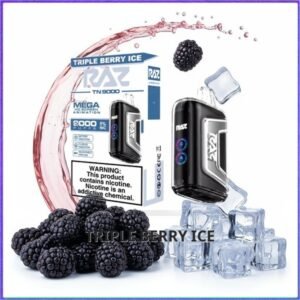 TN9000_Triple_Berry_Ice Raz TN9000 - Triple Berry Ice