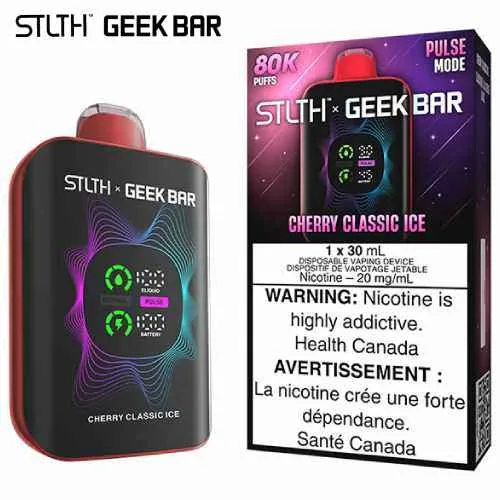 Cherry Classic Ice 80K Disposable by STLTH x Geek Bar