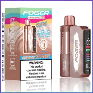 chocolate-cupcake-foger-switch-pro-30k-puffs-disposable-kit-box Cherry Slush – Foger Switch Pro Kit | 30K Puffs