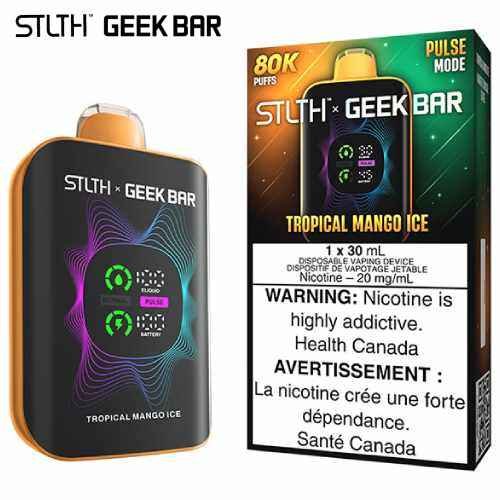 tropical-mango-ice-stllth-x-geek-bar-jcv Tropical Mango Ice 80K Disposable by STLTH x Geek Bar