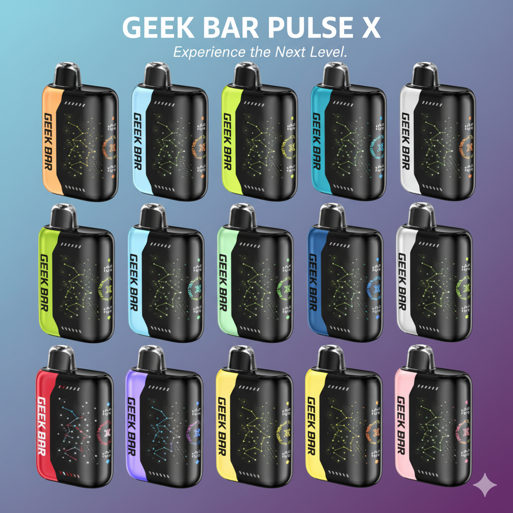 Geek Bar Pulse X Flavors & Review: The 25,000 Puff "Starry Sky" Revolution
