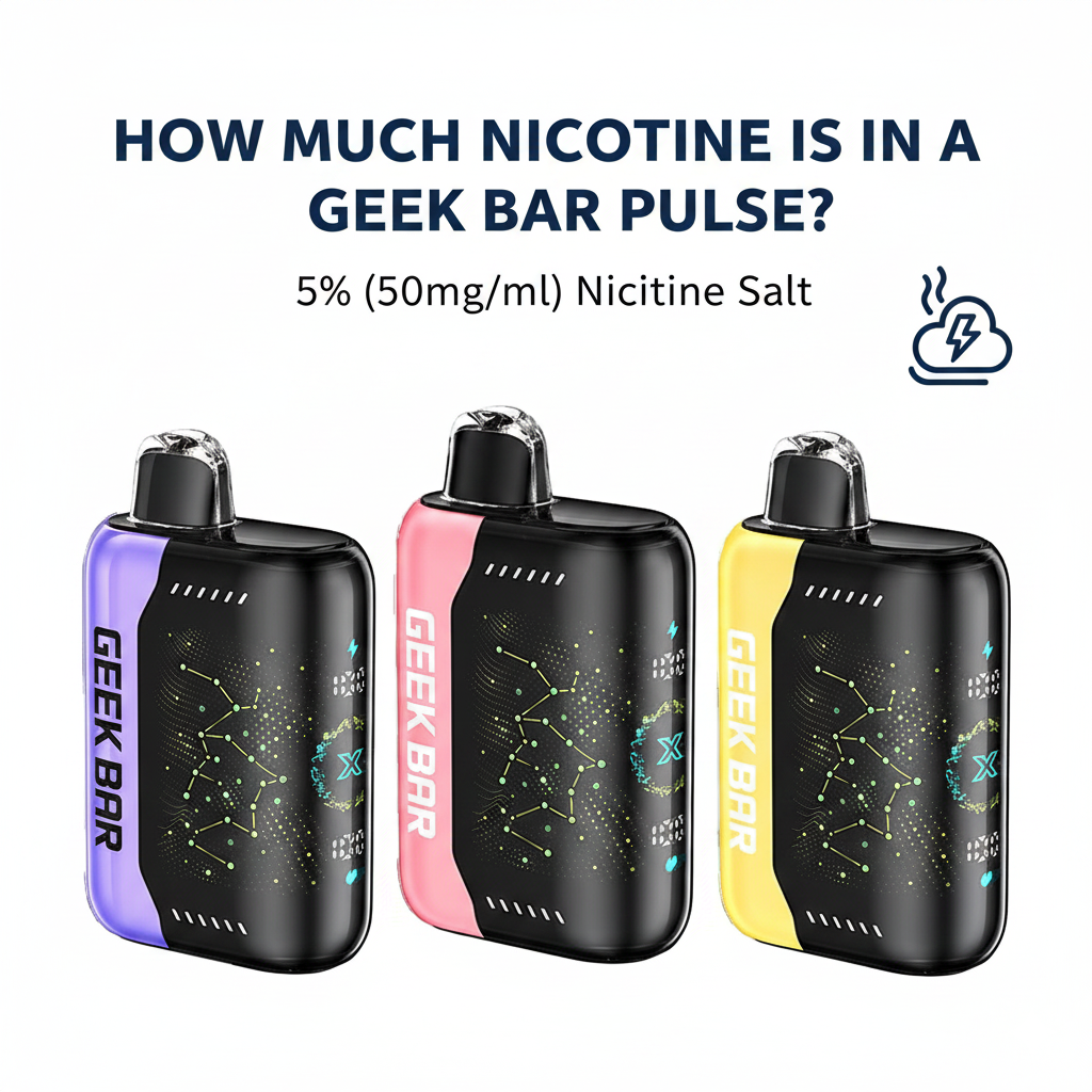 How Much Nicotine is in a Geek Bar Pulse?