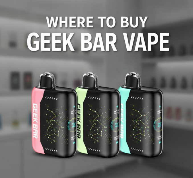 Looking for where to buy geek bar vape? Find top US shops for geekbar vapes. Review 25k puff new geek bars, verify geek usa vape authenticity & get best deals!
